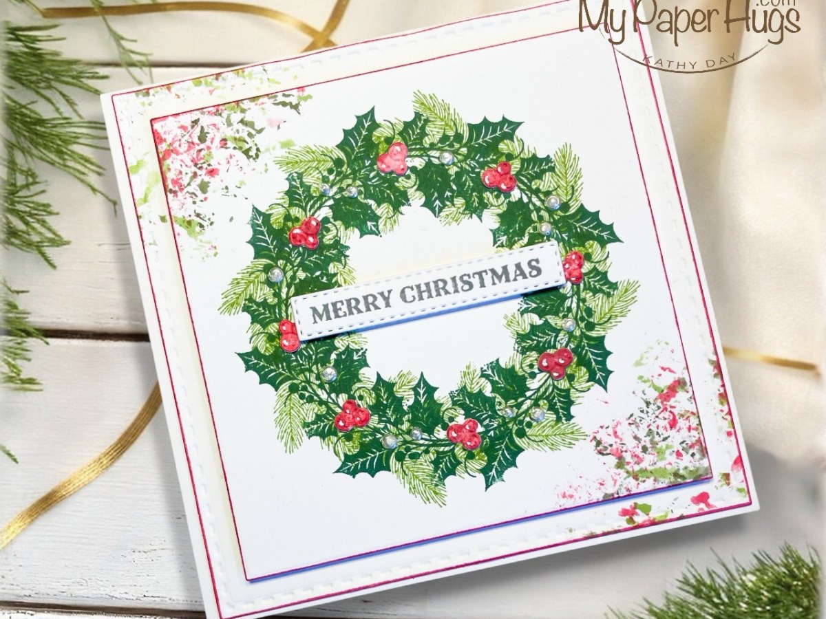 A Merry Little Christmas Wreath&nbsp;Card