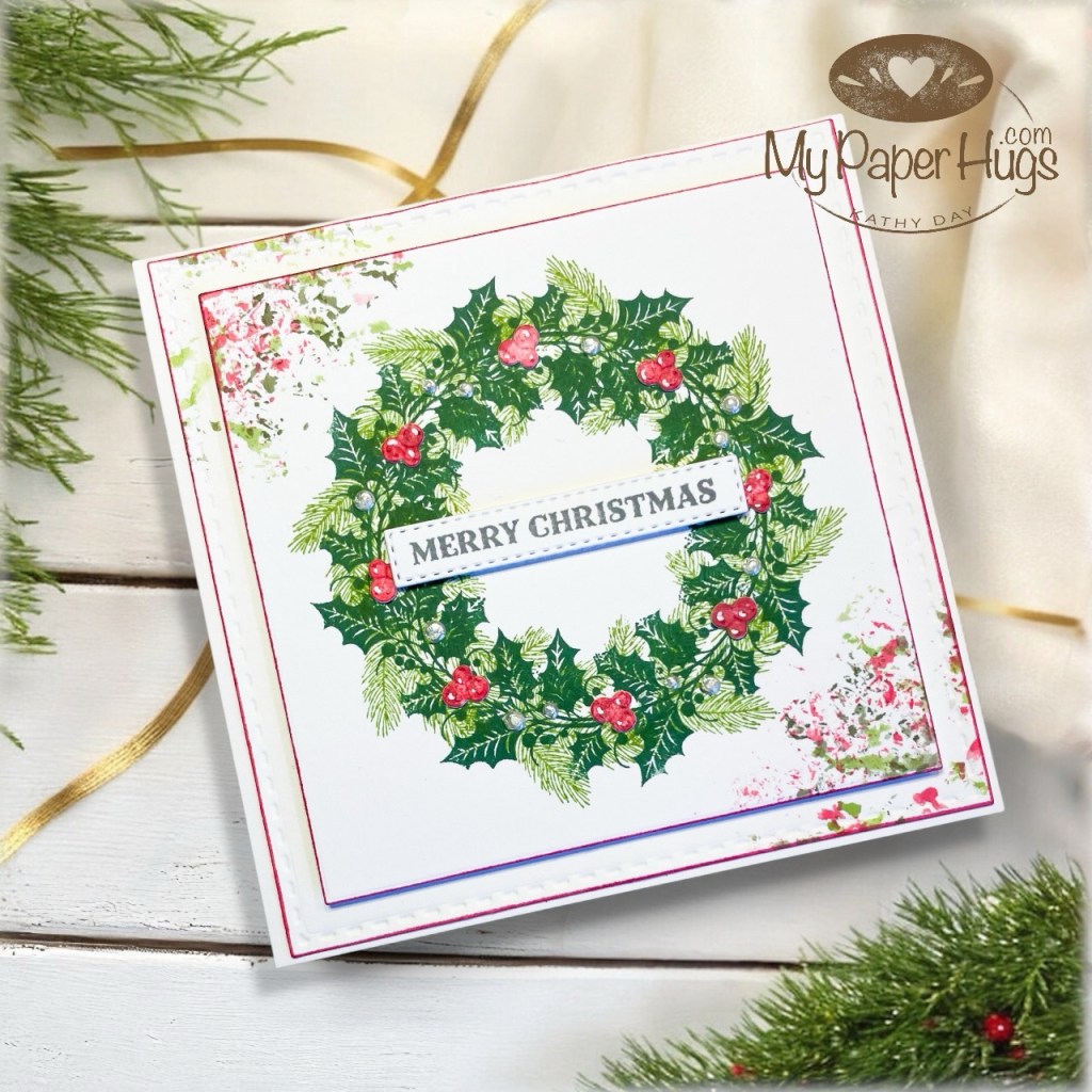 A Merry Little Christmas Wreath&nbsp;Card